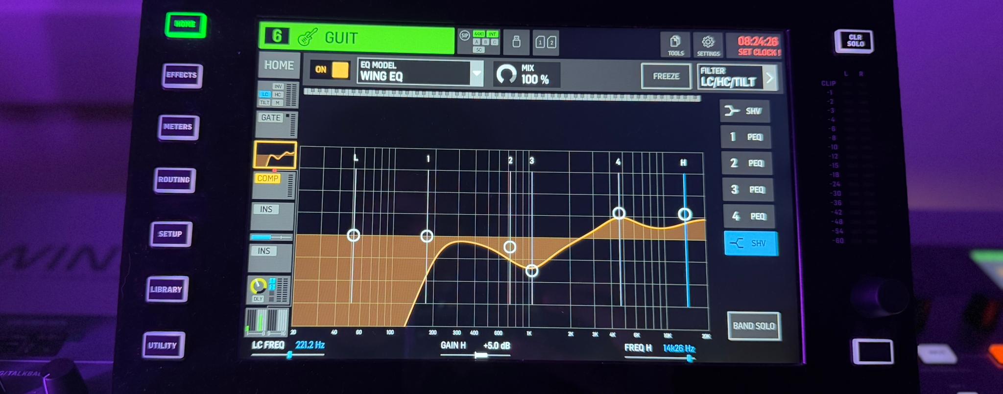 guitar eq mixing