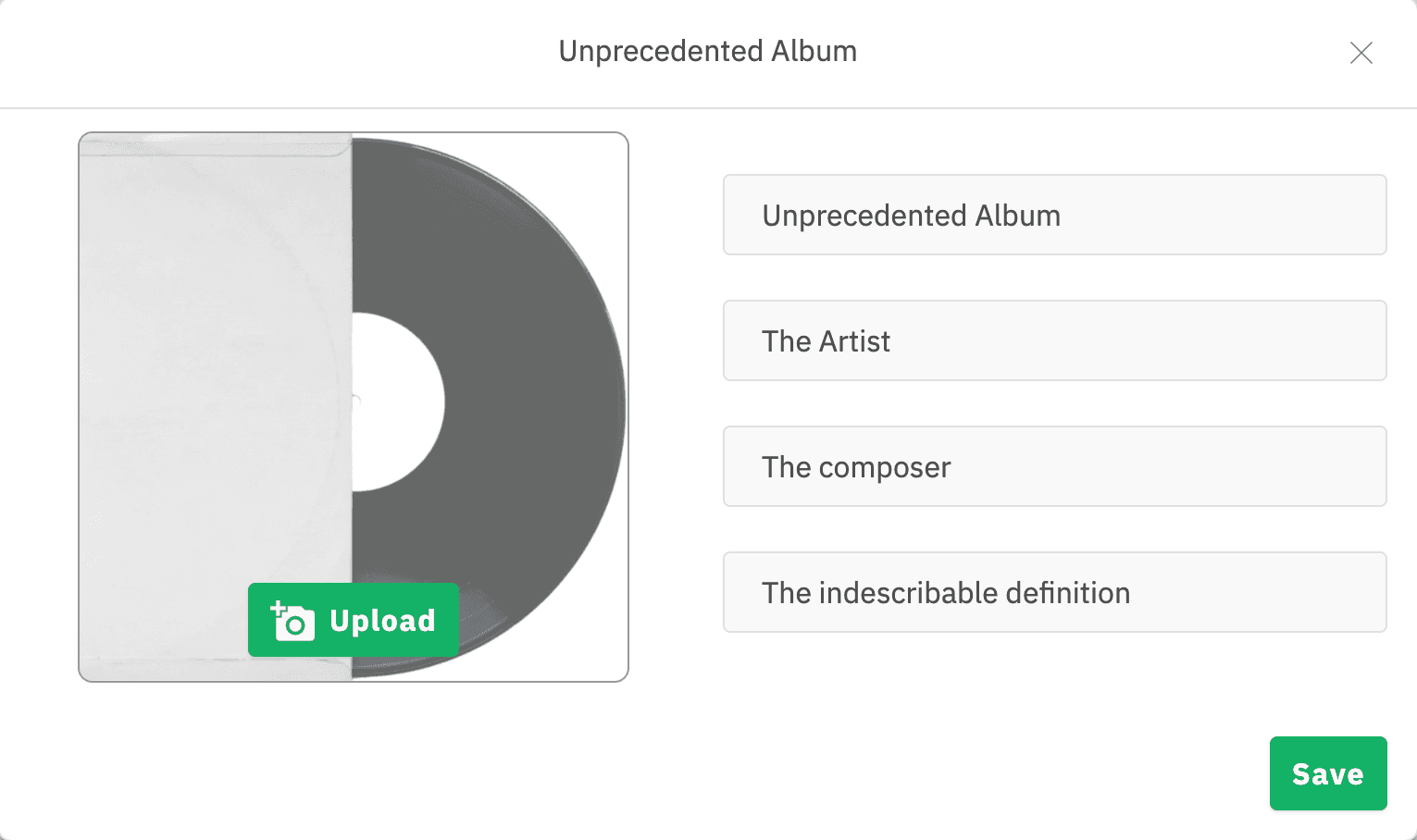 Preview your track before saving your master.