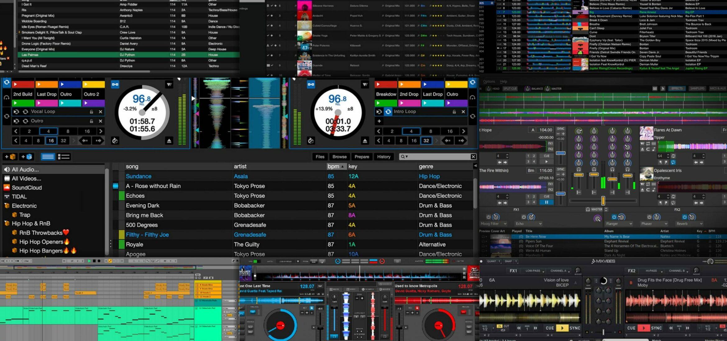 Top DJ Software for Virtual Mixing & Aspiring DJs