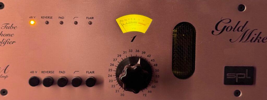 Gold mike preamp