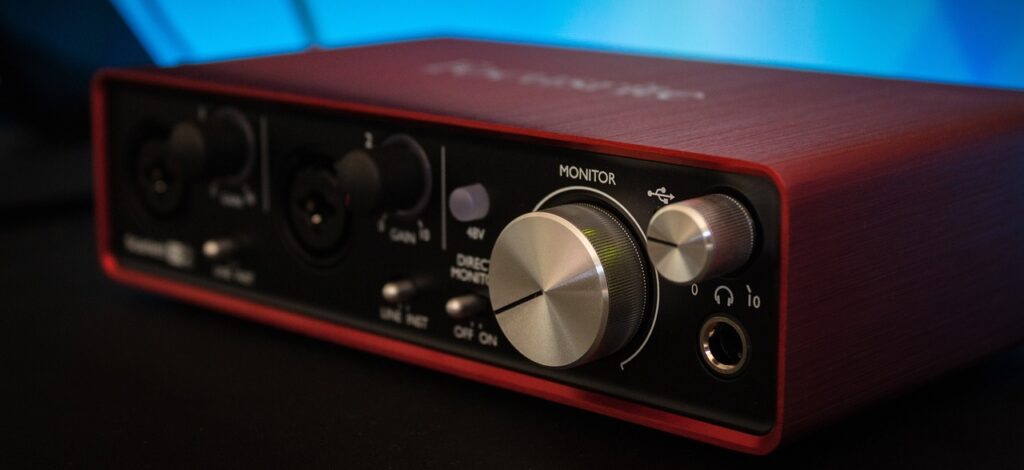 Focusrite audio interface